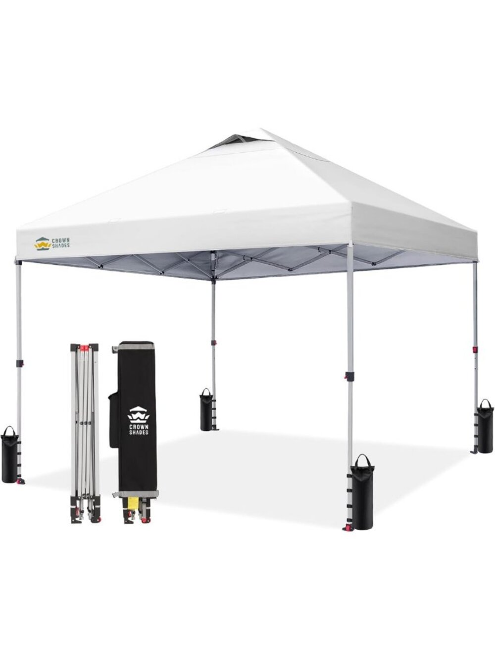 10x10 Pop Up Canopy Tent | Easy Setup Outdoor Sun Shade for Events & Camping